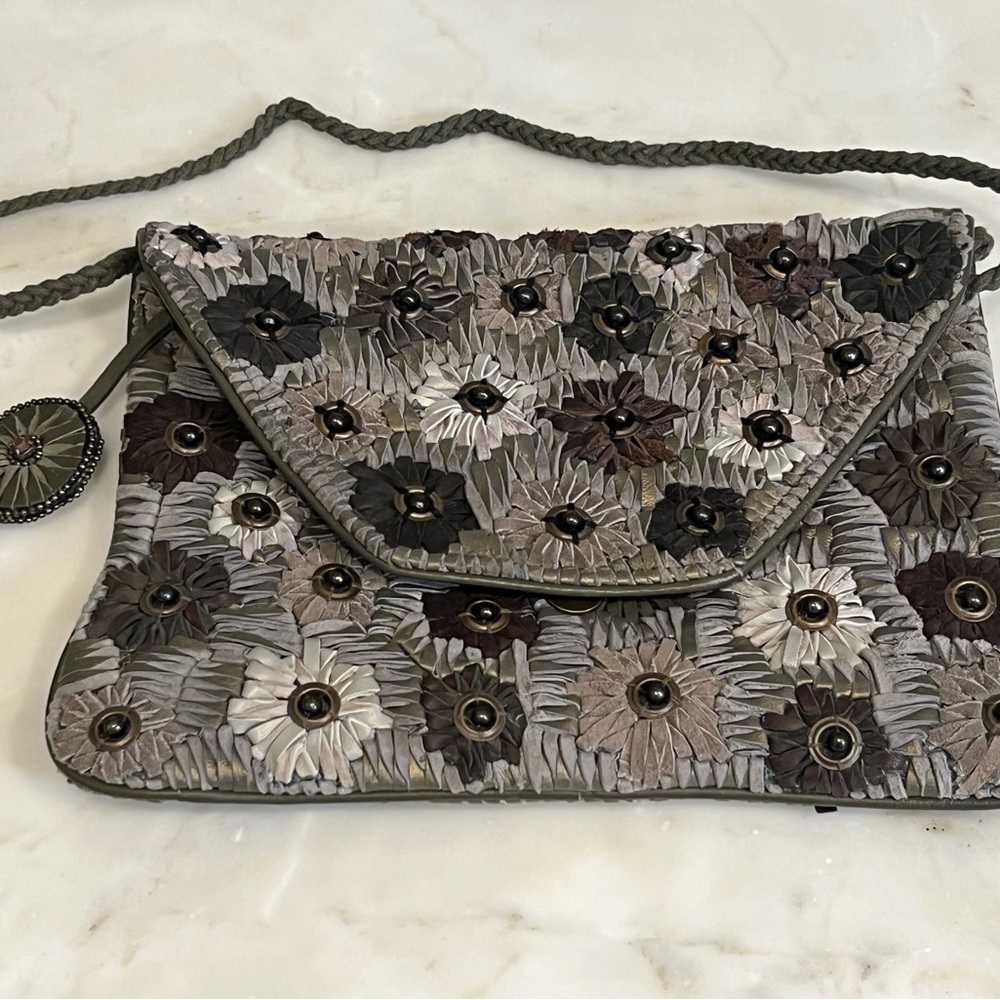 Beautiful leather/suede handbag